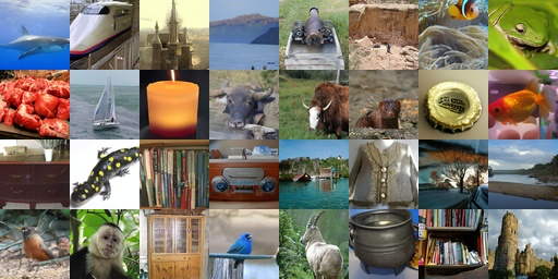 ImageNet 256x256 samples from JLT-B/1