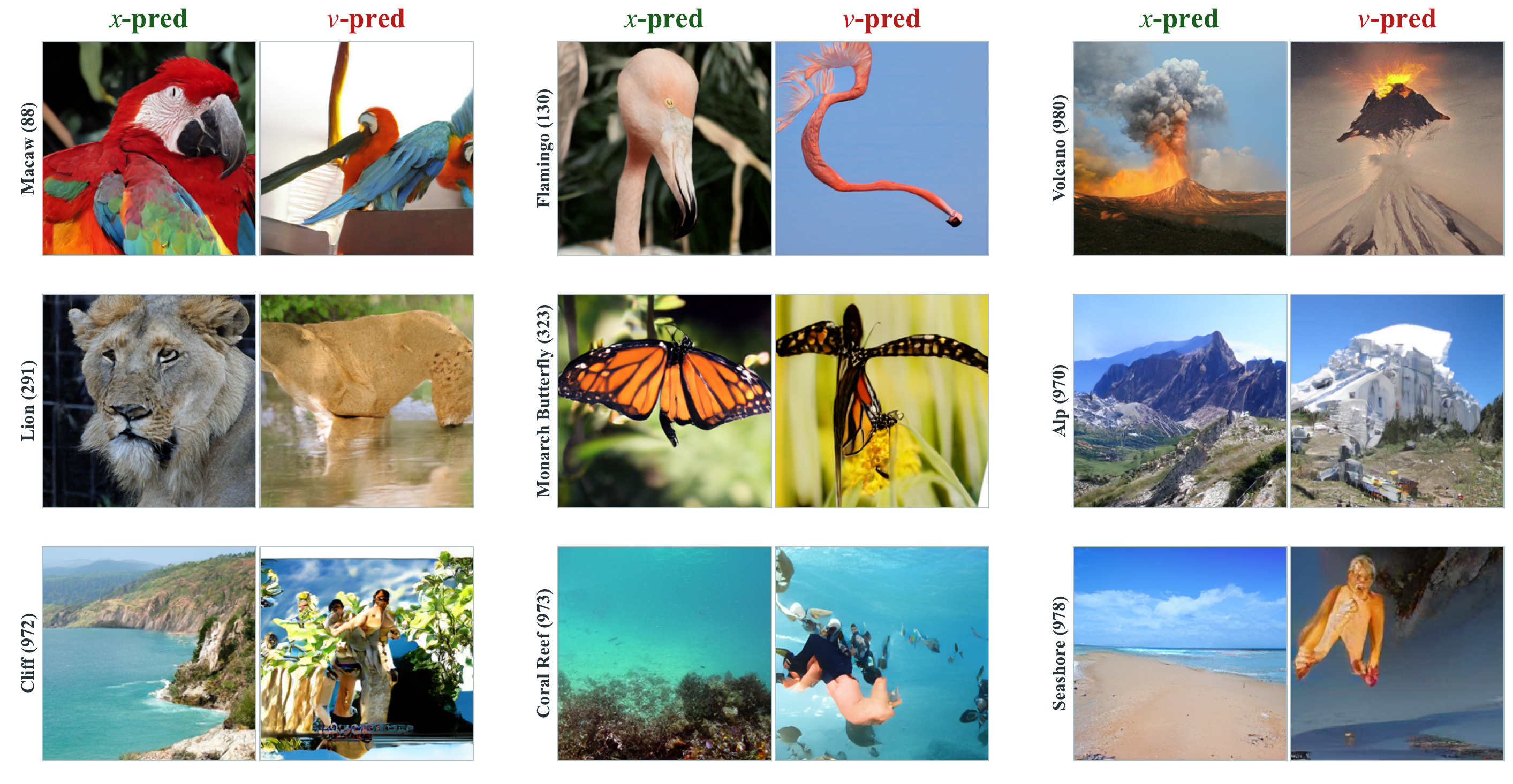 Matched Base-scale ImageNet samples